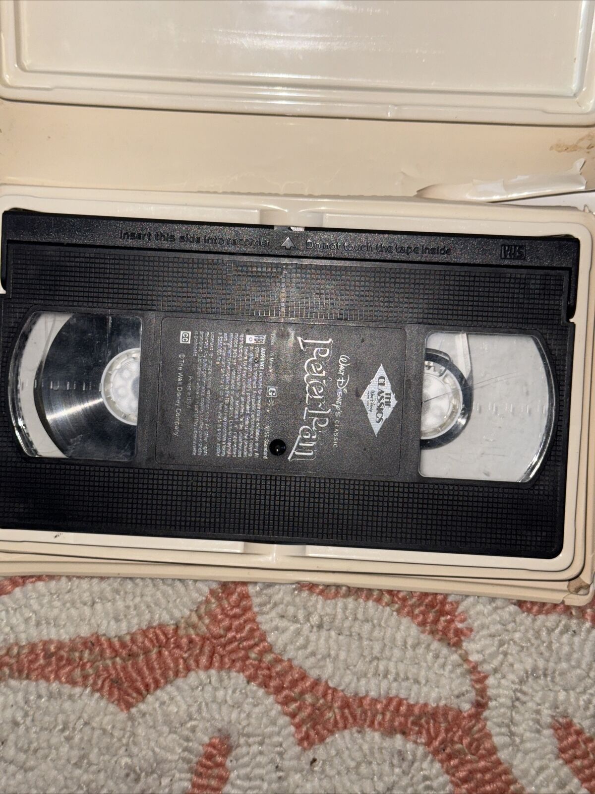 Peter Pan (VHS, 1990) Black Diamond