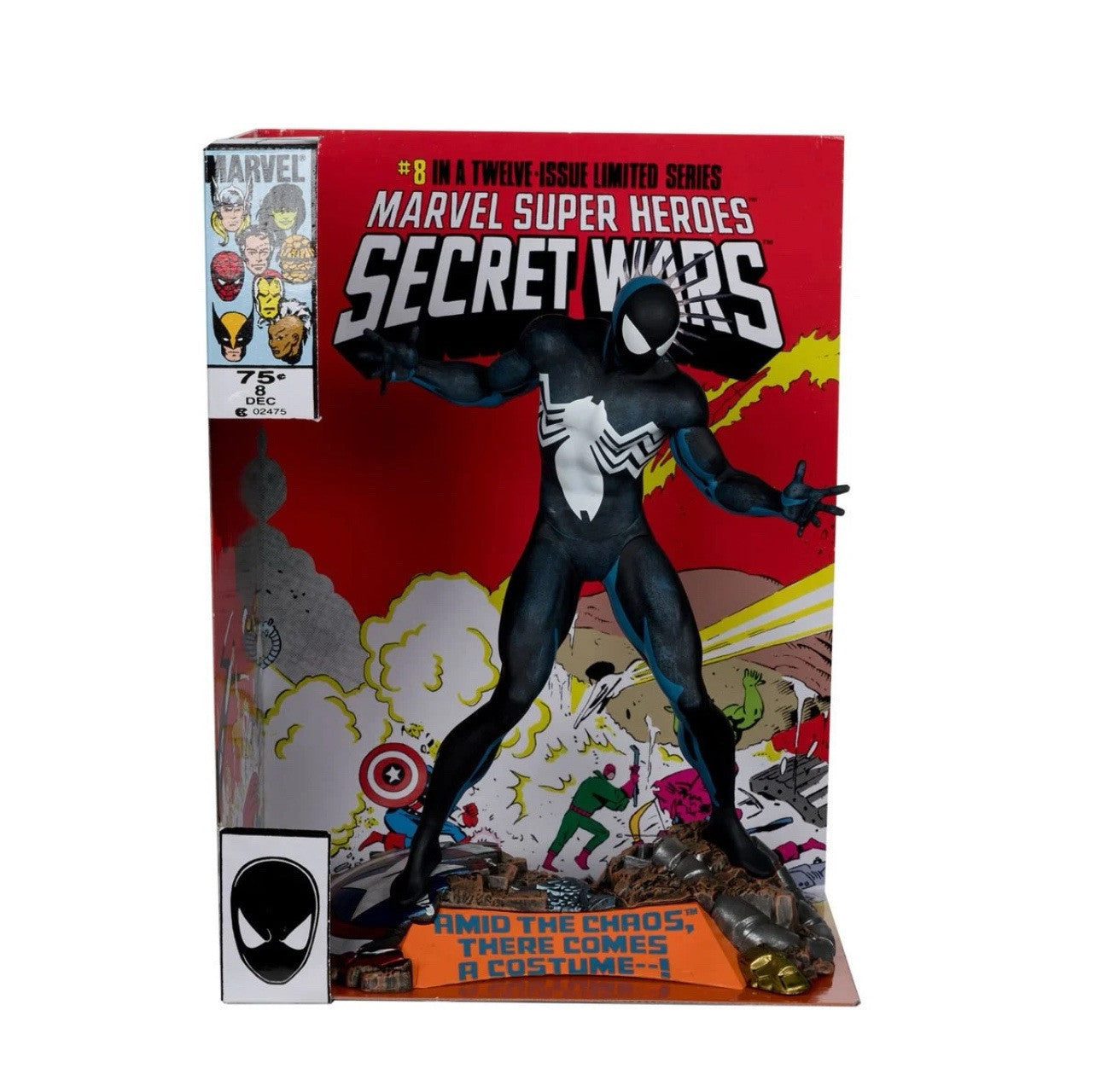 Spider Man Marvel Super Heroes Secret Wars #8 1:6 Scale Posed FIGURE