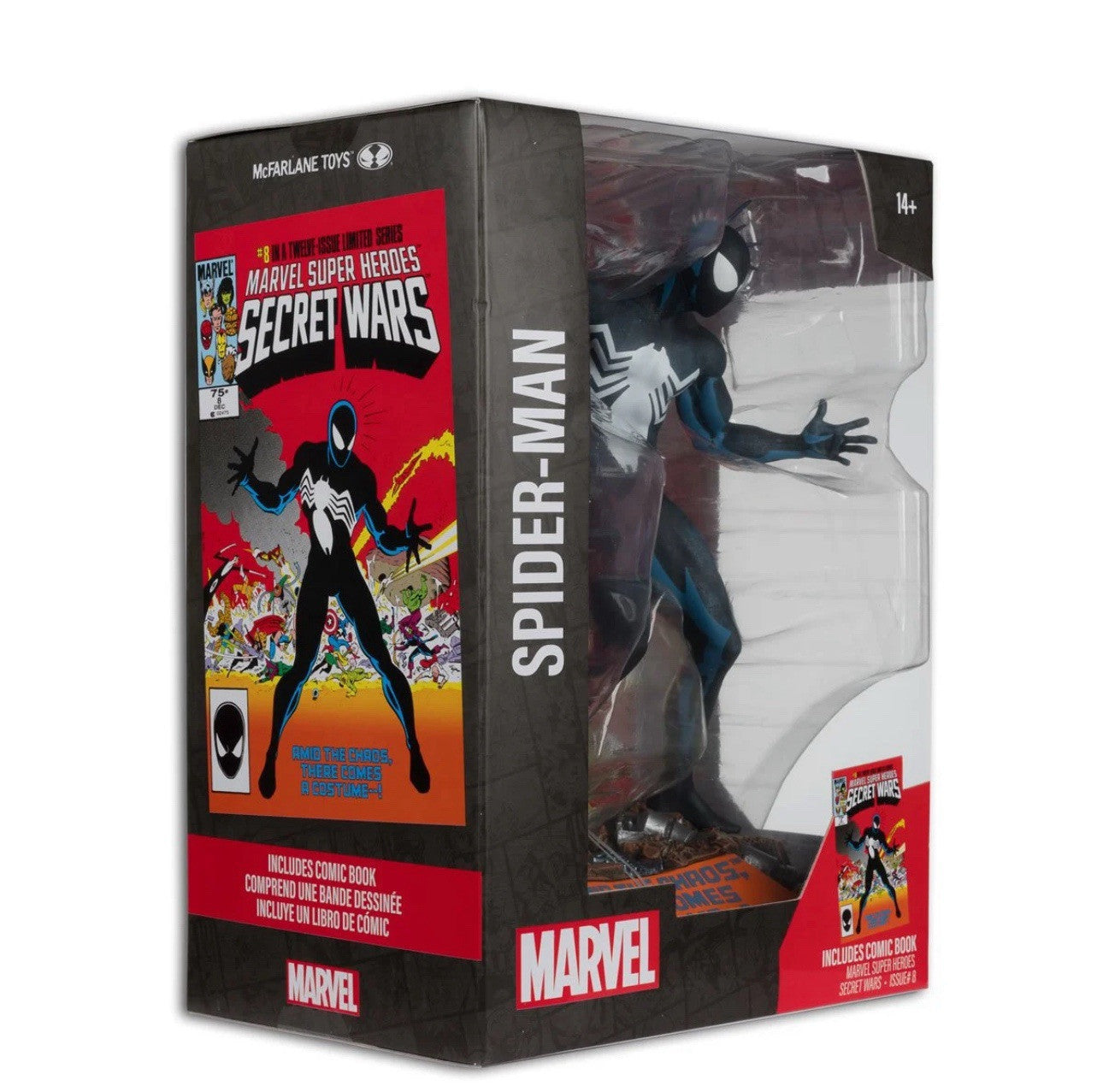 Spider Man Marvel Super Heroes Secret Wars #8 1:6 Scale Posed FIGURE