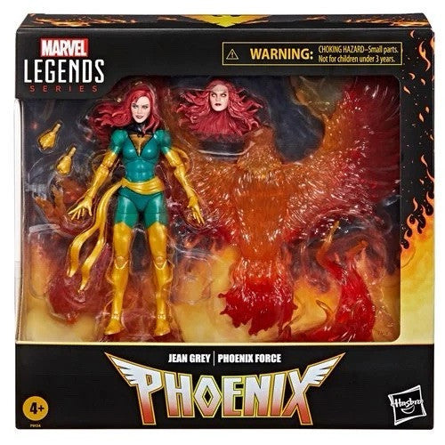 X-Men Marvel Legends Series Jean Grey with Phoenix Force Deluxe 6-Inch Figure