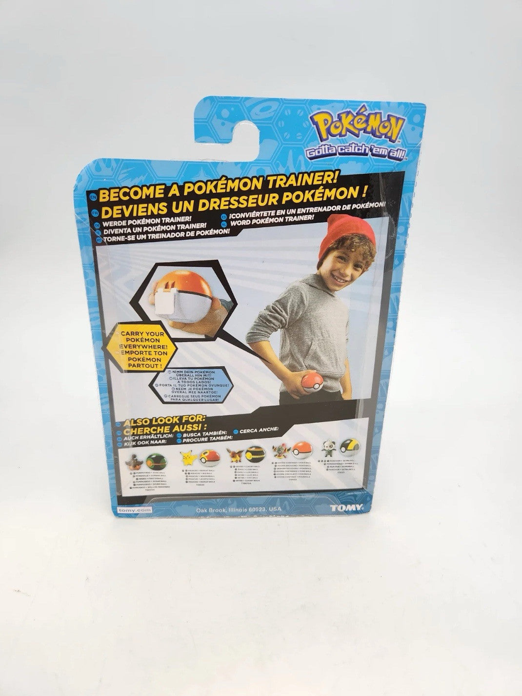 Pokemon Clip 'n Carry Poke Ball, Pikachu and Repeat Ball NEW