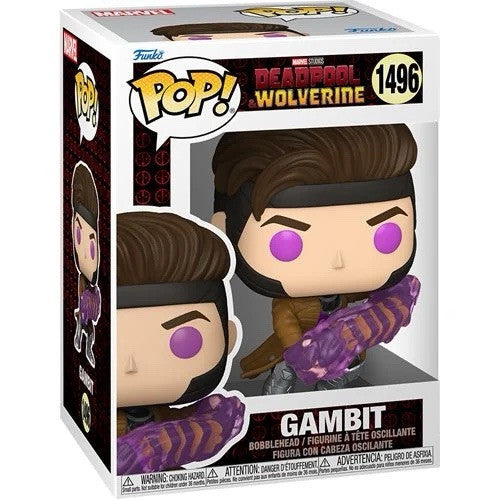 Funko Pop Deadpool & Wolverine - Gambit - Vinyl Figure - #1496