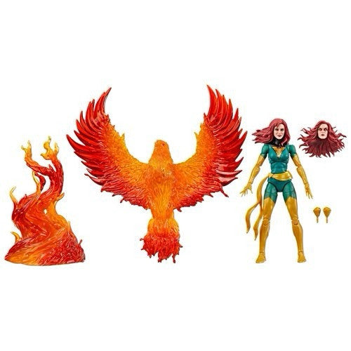 X-Men Marvel Legends Series Jean Grey with Phoenix Force Deluxe 6-Inch Figure