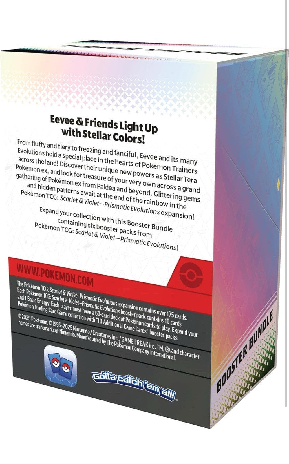 Pokemon Scarlet & Violet: Prismatic Evolutions - Booster Bundle