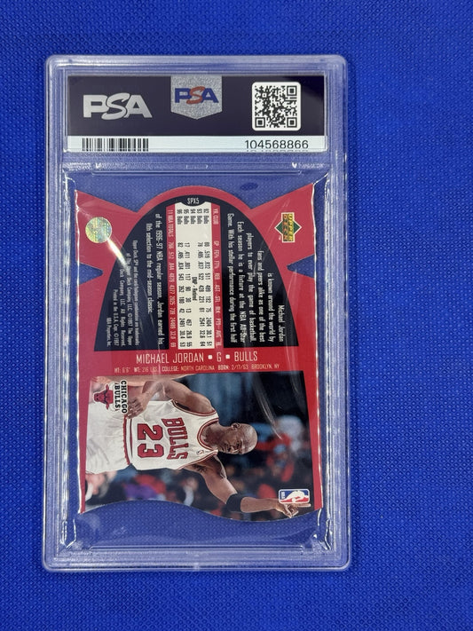1997 SPx - #SPX5 Michael Jordan die-cut PSA 7 NM