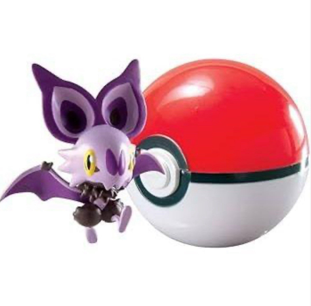 POKEMON TOY Noibat + Pokeball Figure TOMY