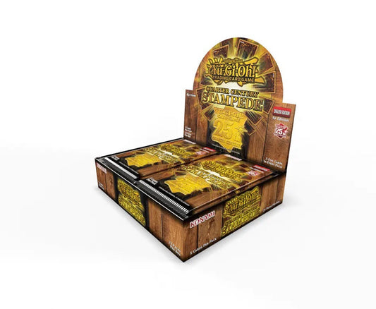 Yu-Gi-Oh! Quarter Century Stampede Booster Box In Stock