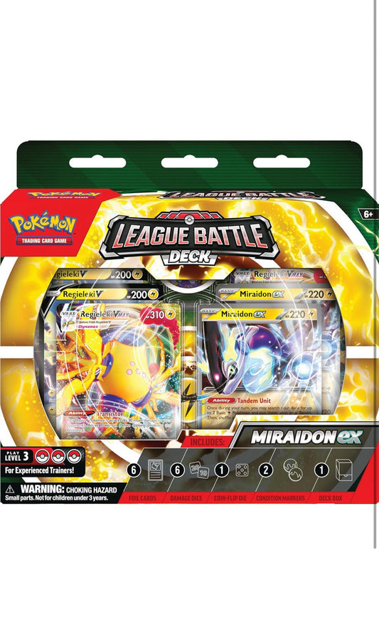 Pokemon TCG League Battle Deck Miraidon ex