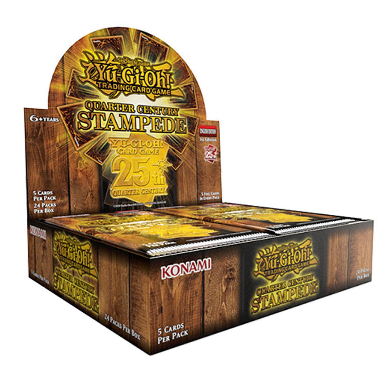 Yu-Gi-Oh! Quarter Century Stampede Booster Box In Stock
