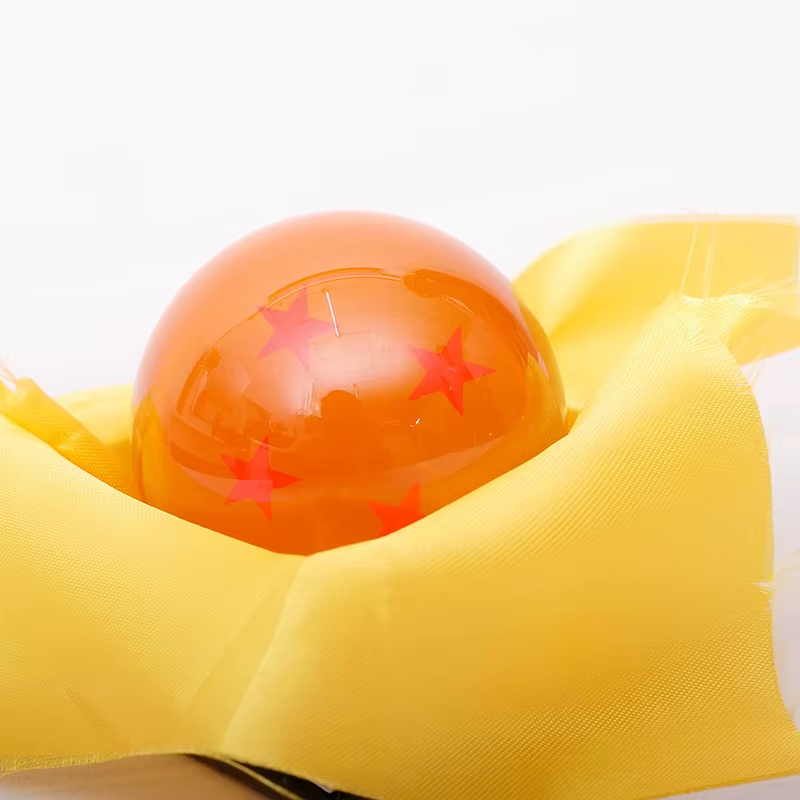 3.5Cm Anime Dragon Ball Z 7 Stars Crystal Ball Orange Blue Resin Crystal Globe D