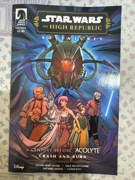 Star Wars Comic 1 High Republic Adventures Crash and Burn First Print Cover A