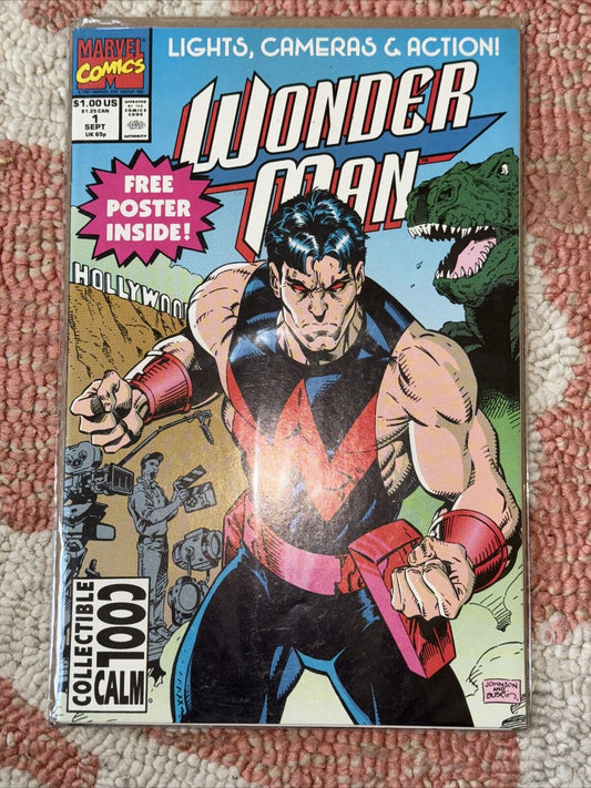Wonder Man #1 (Marvel Comics September 1991) High Grade