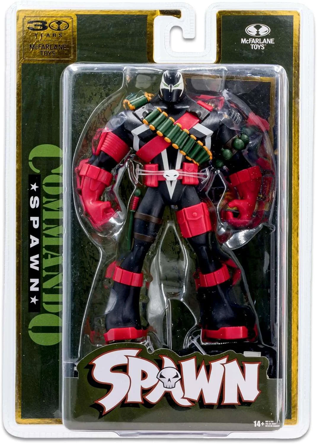 Spawn 30Th Anniversary 7 Inch Action Figure - High School Spawn