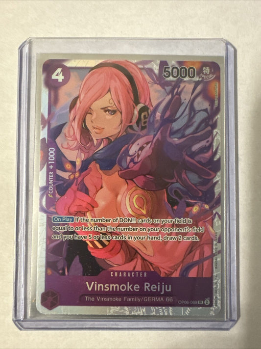 One Piece - Wings of the Captain - Vinsmoke Reiju - OP06-069 Super Rare English