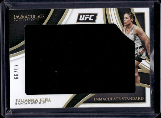2022 Panini Immaculate UFC Julianna Pena #IS-JPN /99 