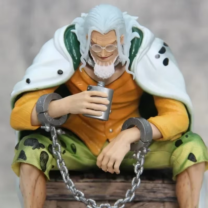 Anime Figure Figurine One Piece Action Figure Silvers Rayleigh Model
