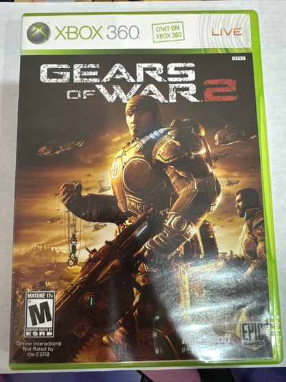 Gears of war 2 --(Microsoft Xbox 360) COMPLETE