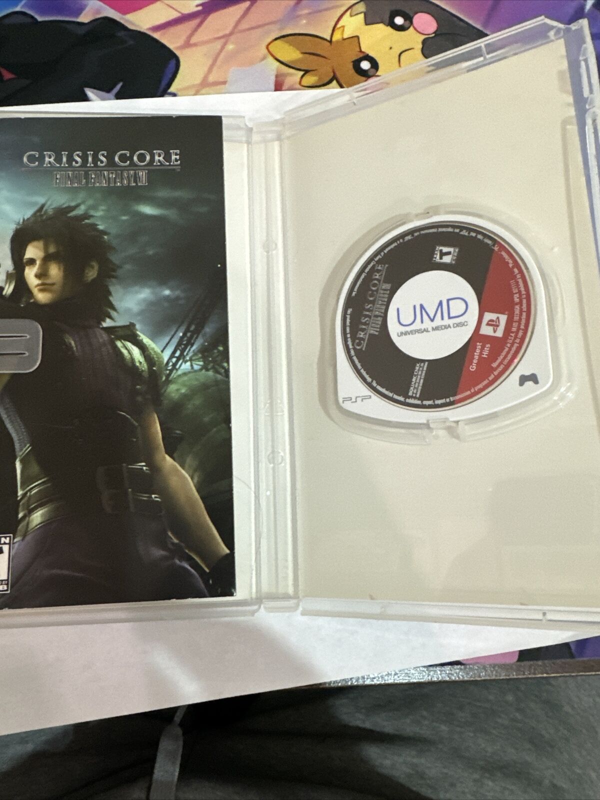 Crisis Core: Final Fantasy VII 7 (Sony PSP, 2008) Complete Greatest Hits Nice