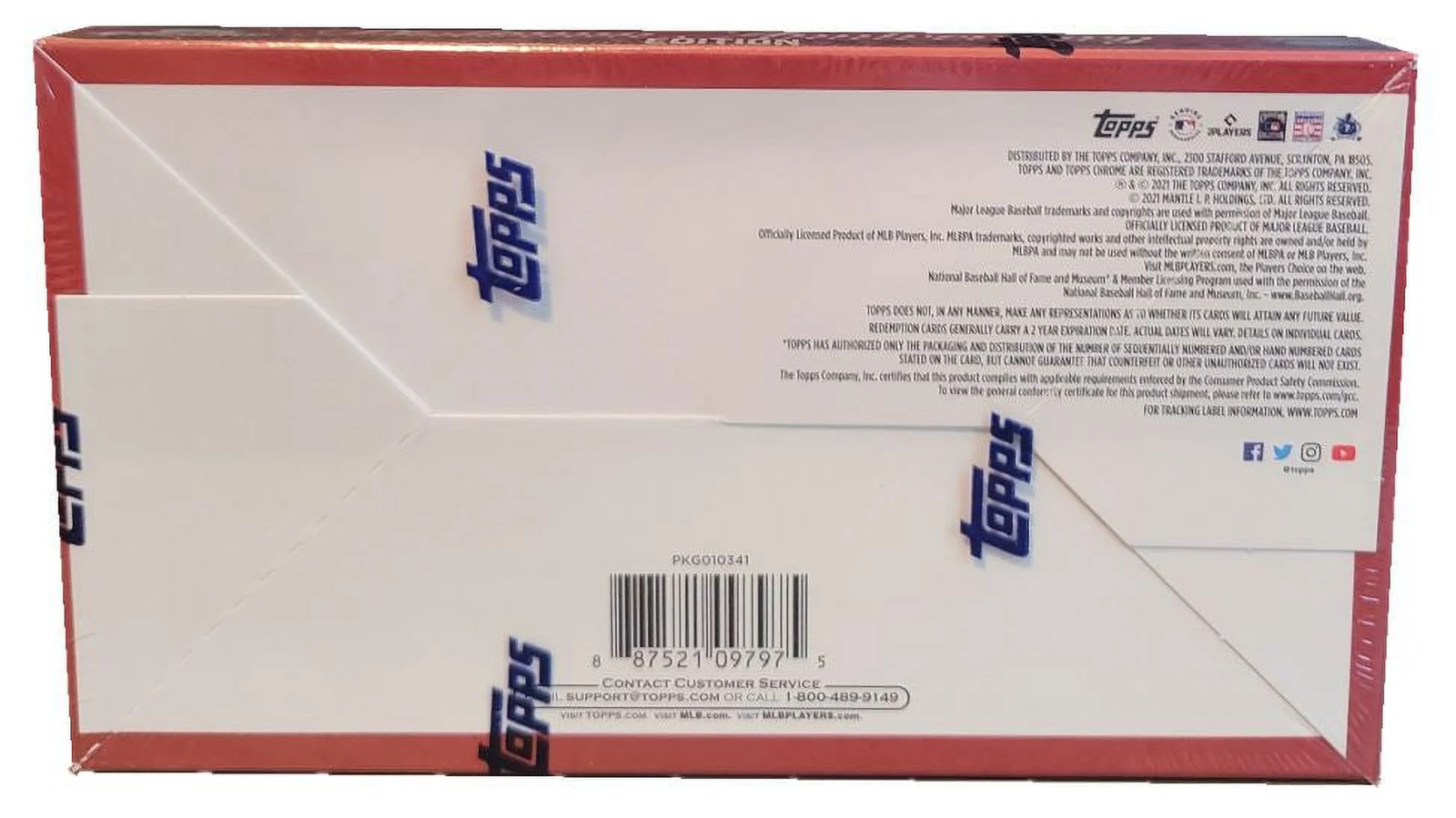 2021  Chrome Platinum Anniversary Baseball Hobby Box