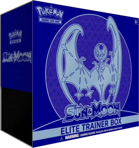 Sun and Moon Elite Trainer Box Trading Card Game