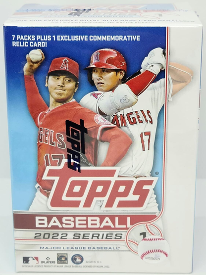 2022 TOPPS SERIES 1 BASEBALL HOBBY BOX BLOWOUT CARDS