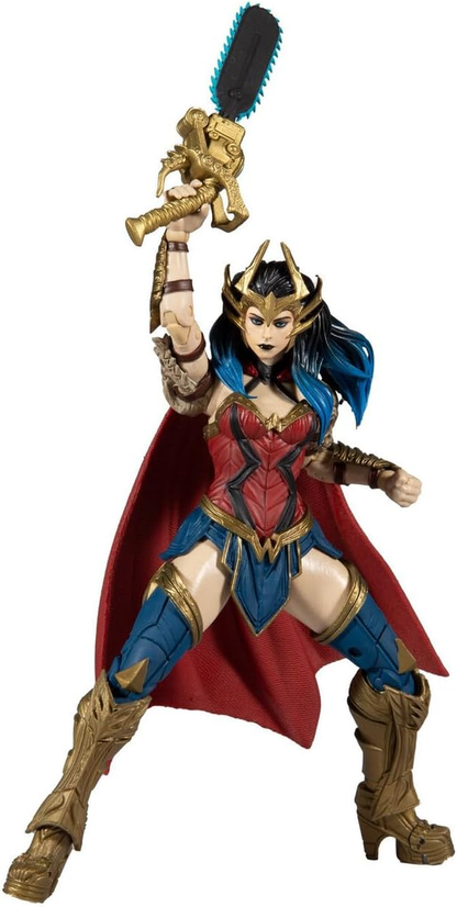 - DC Multiverse Dark Nights: Death Metal Wonder Woman 7" Action Figure with Buil