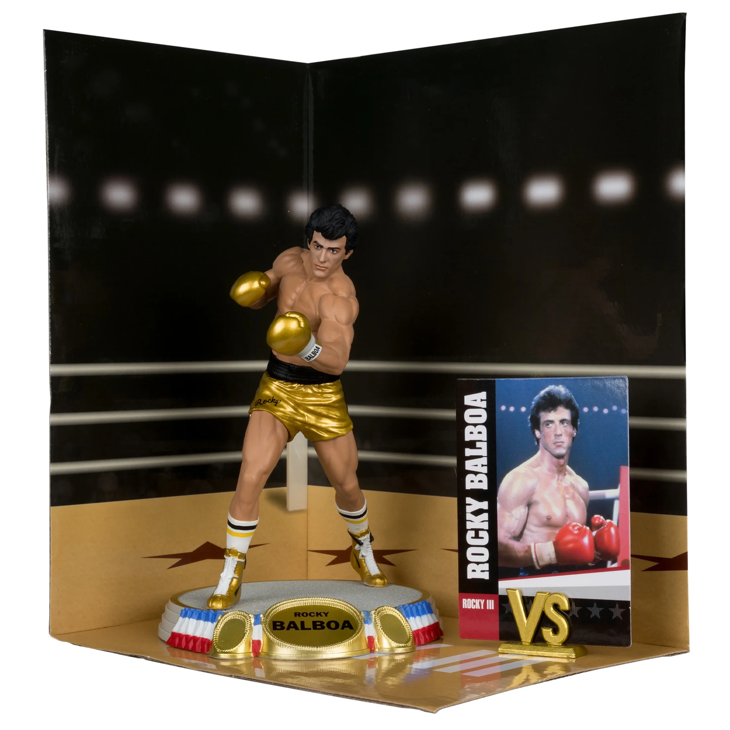 Rocky Balboa (Movie Maniacs: Rocky III) 6" Posed Figure -