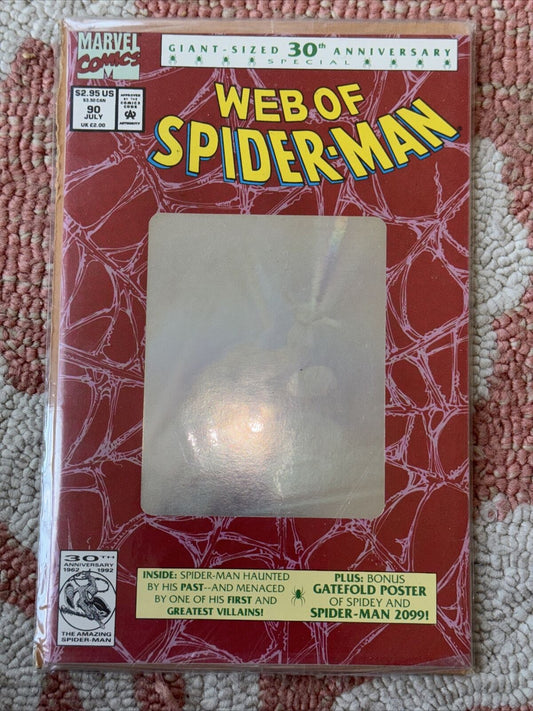 Web of Spider-Man #90 (Marvel Comics July 1992) High Grade