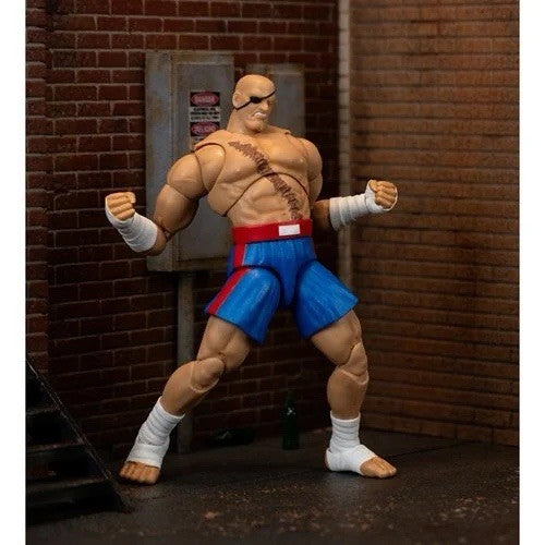 Ultra Street Fighter II Sagat 6-Inch Scale Deluxe Action Figure PRESALE