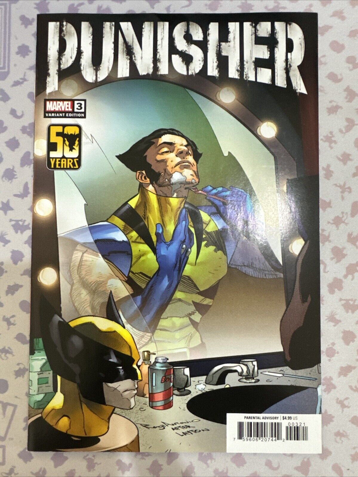 Punisher #3 Antonio Wolverine Variant Marvel 2024 VF/NM Comics