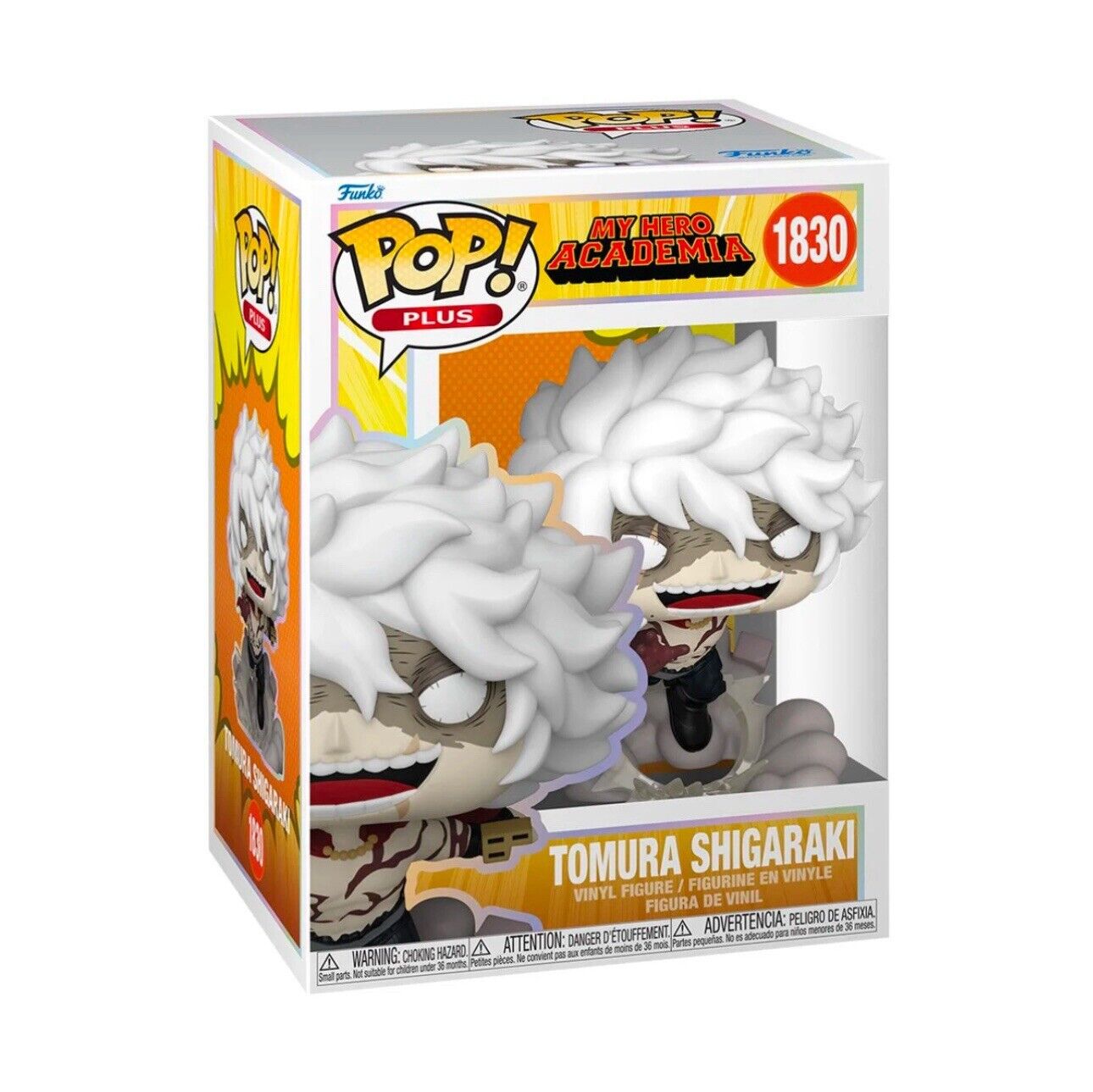 Funko Pop Plus My Hero Academia Tomura Shigaraki  All For One Figure New Sealed