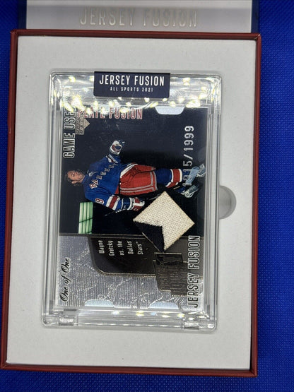 2021 Jersey Fusion All Sports Edition WAYNE GRETZKY Game Used #JF-WG85 /1999