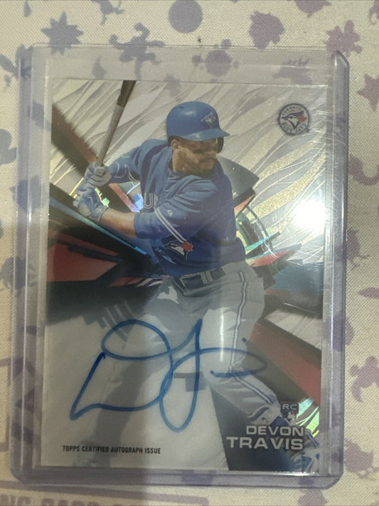 Travis, Devon - 2015 Topps Tek HT-DT Autograph NM-MT