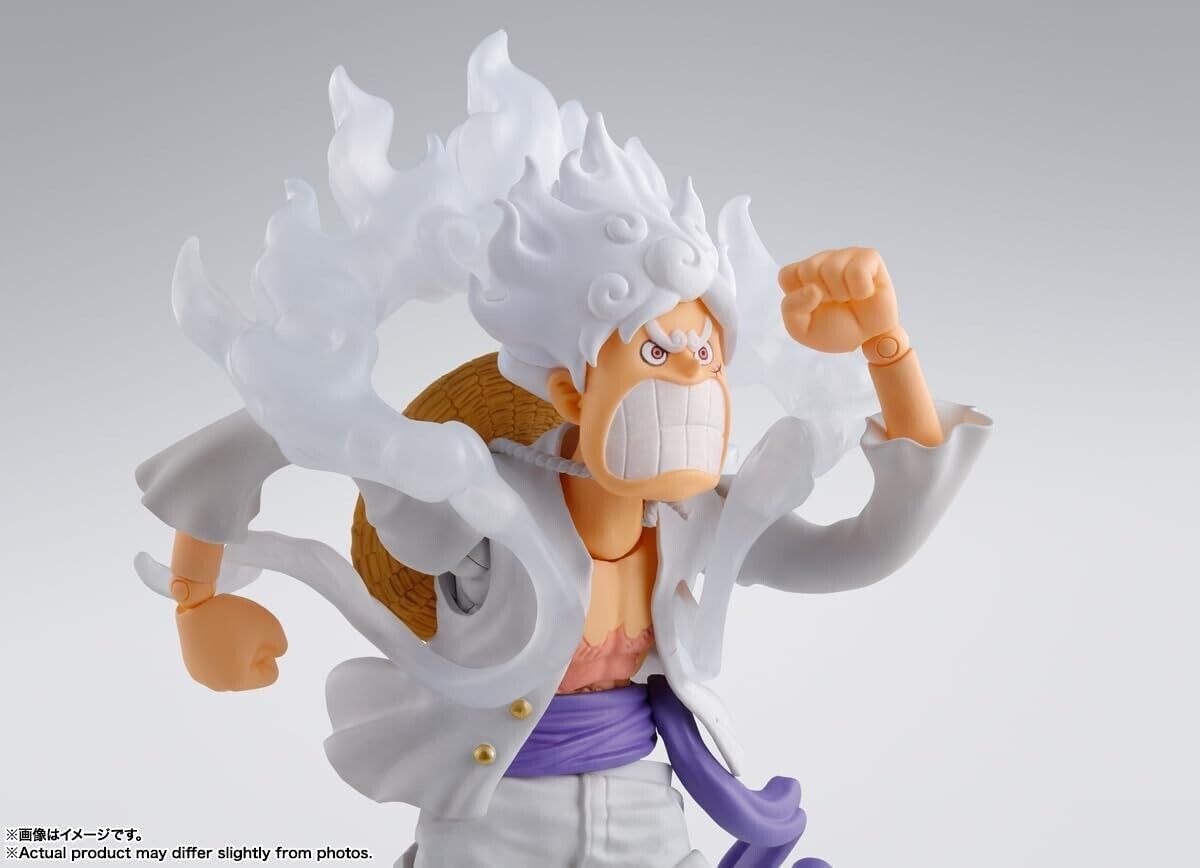 S.H. Figuarts One Piece Monkey D. Luffy Gear 5 Action Figure USA Seller