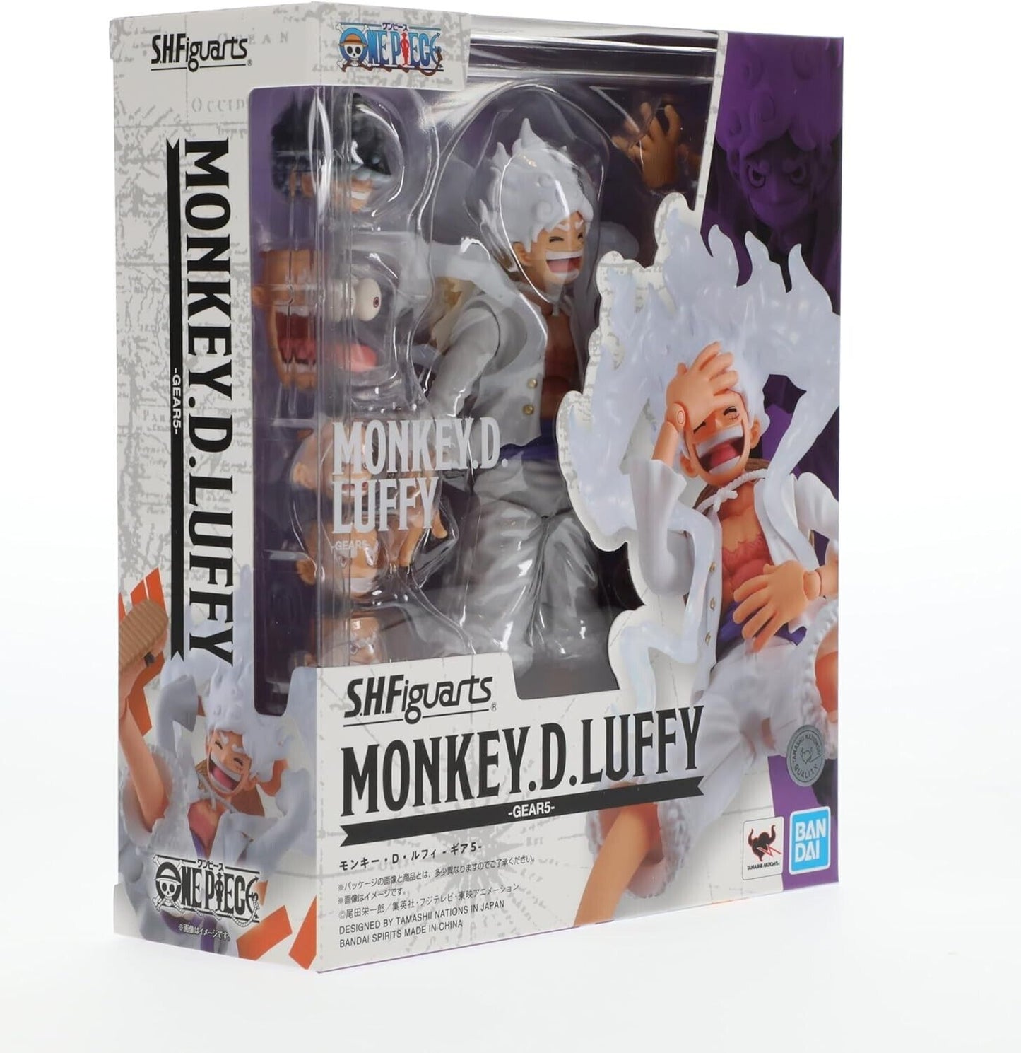 S.H. Figuarts One Piece Monkey D. Luffy Gear 5 Action Figure USA Seller