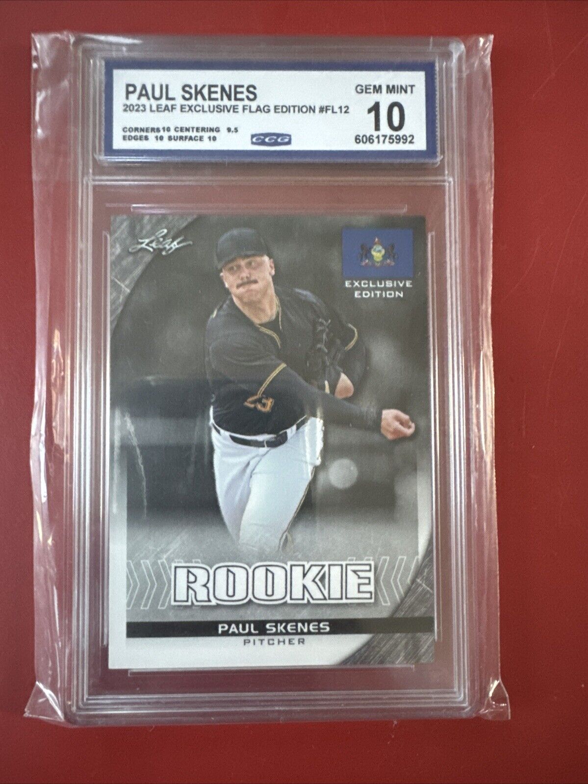 paul skenes Mint 10 2023 Leaf Exclusive Edition Rookie 🔥🔥