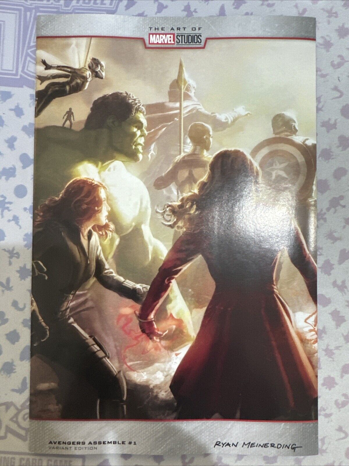Avengers Assemble #1 (2024) Ryan Meinerding Marvel Studios Wraparound Variant