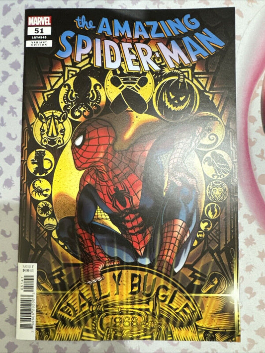 Amazing Spider-Man #51 LGY #945 Harris Variant Marvel 2024 VF/NM Comics