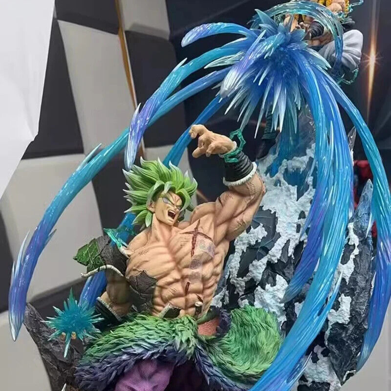 Dragon Ball Z Broly VS Gogeta SSB Action Figure 20Cm COLLECTIBLE STATUE Anime