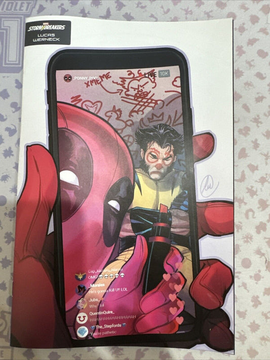 Marvel Comics ‘Deadpool & Wolverine: WWIII’ #3 (2024) Stormbreakers Variant