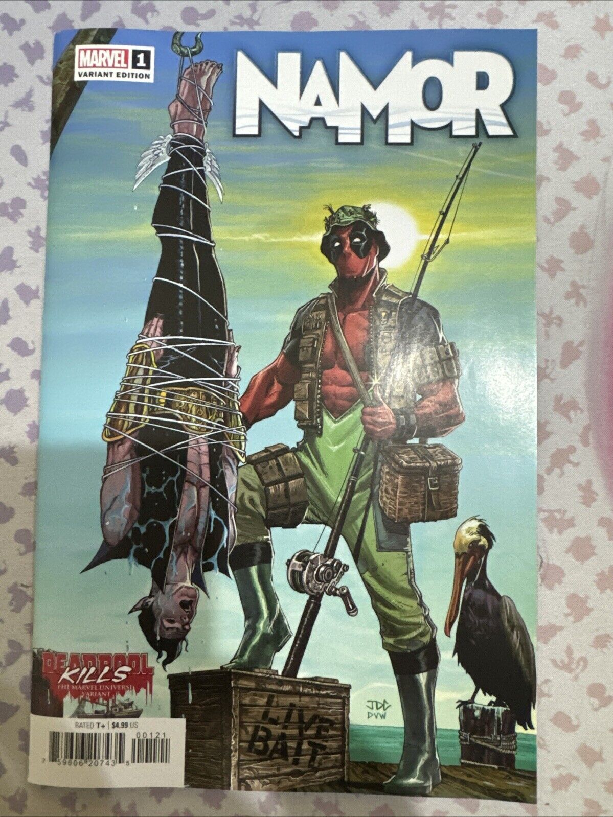 NAMOR #1 09/2024 NM-/VF+ JOSHUA CASSARA DEADPOOL KILLS VARIANT MARVEL COMICS
