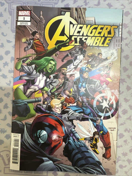 AVENGERS ASSEMBLE #1 (CORY SMITH AVENGERS JACKET VARIANT) MARVEL 2024