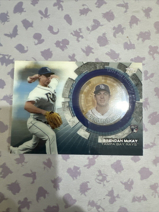 2020 Topps Update Series - Topps Baseball Coins #TBC-BM Brendan McKay (RC)