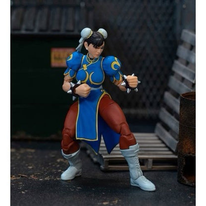 Ultra Street Fighter II: The Final Challengers Chun-Li 6 Inch Scale Action NEW