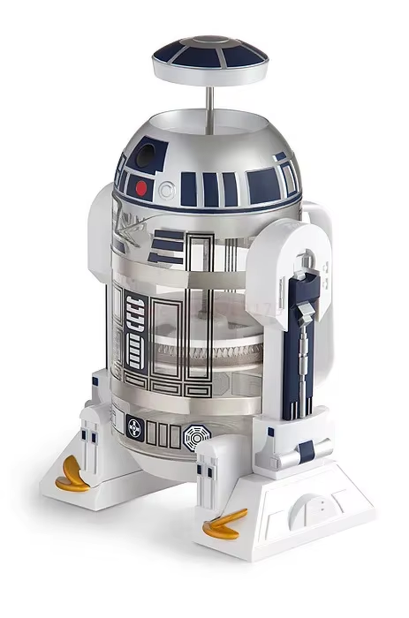 960Ml Moka Hand Coffee Maker R2-D2 Cartoon Star Wars Robot Office Home Manual Th