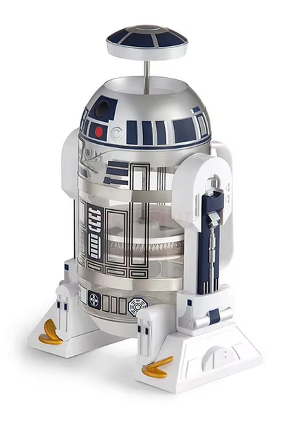 960Ml Moka Hand Coffee Maker R2-D2 Cartoon Star Wars Robot Office Home Manual Th