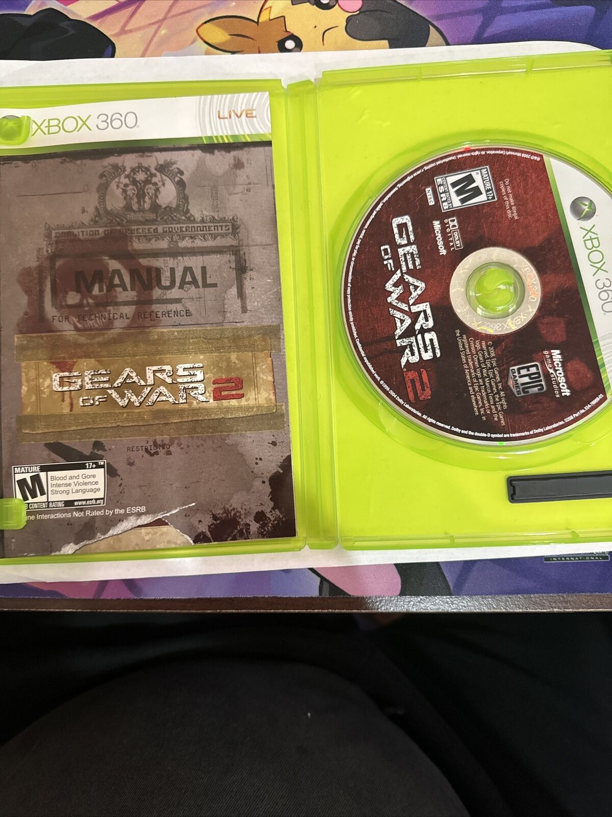 Gears of war 2 --(Microsoft Xbox 360) COMPLETE
