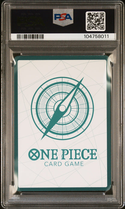 ONE PIECE PRB01 DON!! CARD TRAFALGAR LAW-GOLD PSA 10
