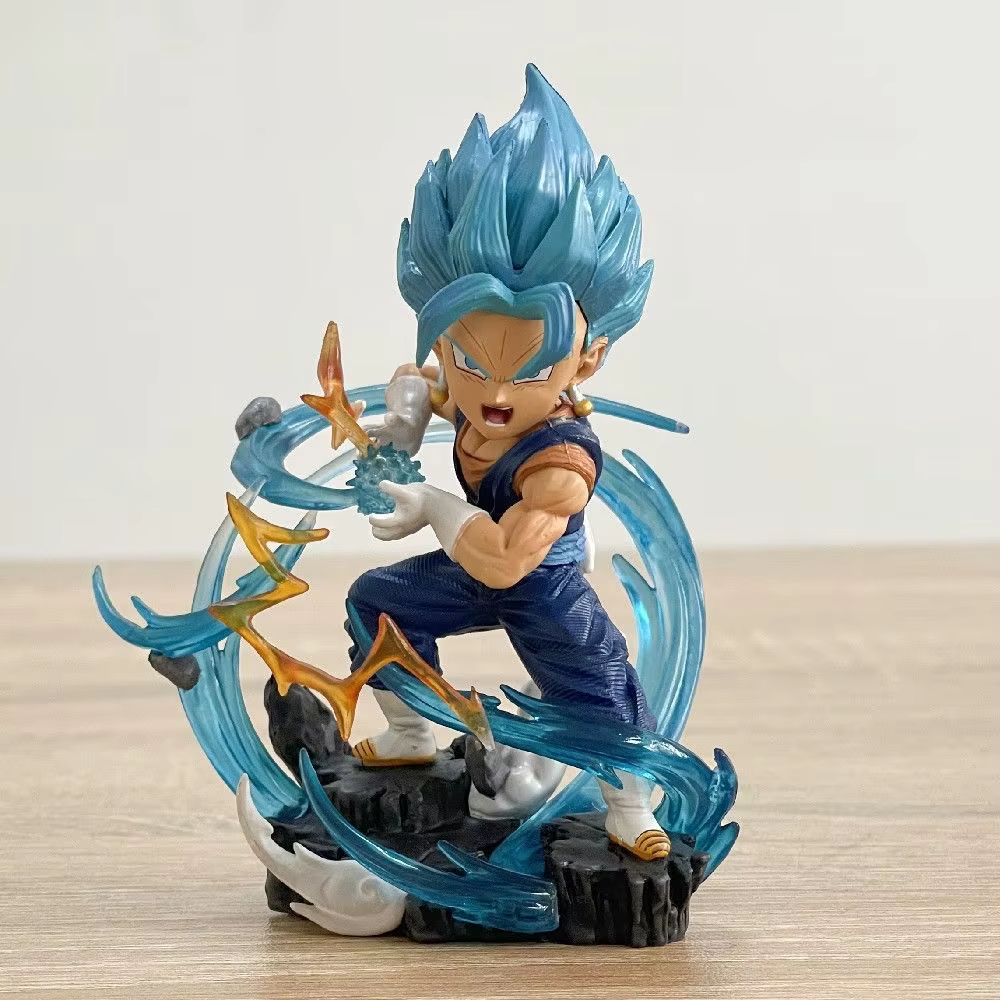 Hot Dragon Ball Z Anime Figure Q Version Vegeta 11CM Action Figure Collection Fi