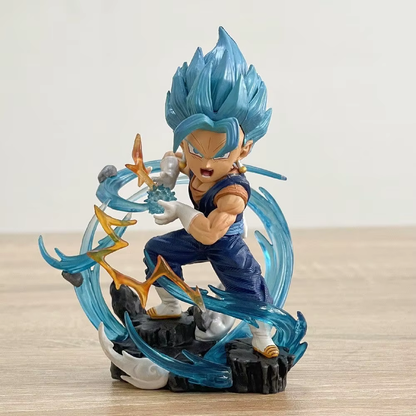 Hot Dragon Ball Z Anime Figure Q Version Vegeta 11CM Action Figure Collection Fi